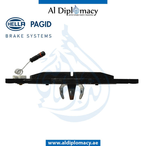 Front BRAKE Pad, 8DB 355 008-661 for Mercedes-Benz M Class W163 (1998-2005) models, Part Number H-1634200320